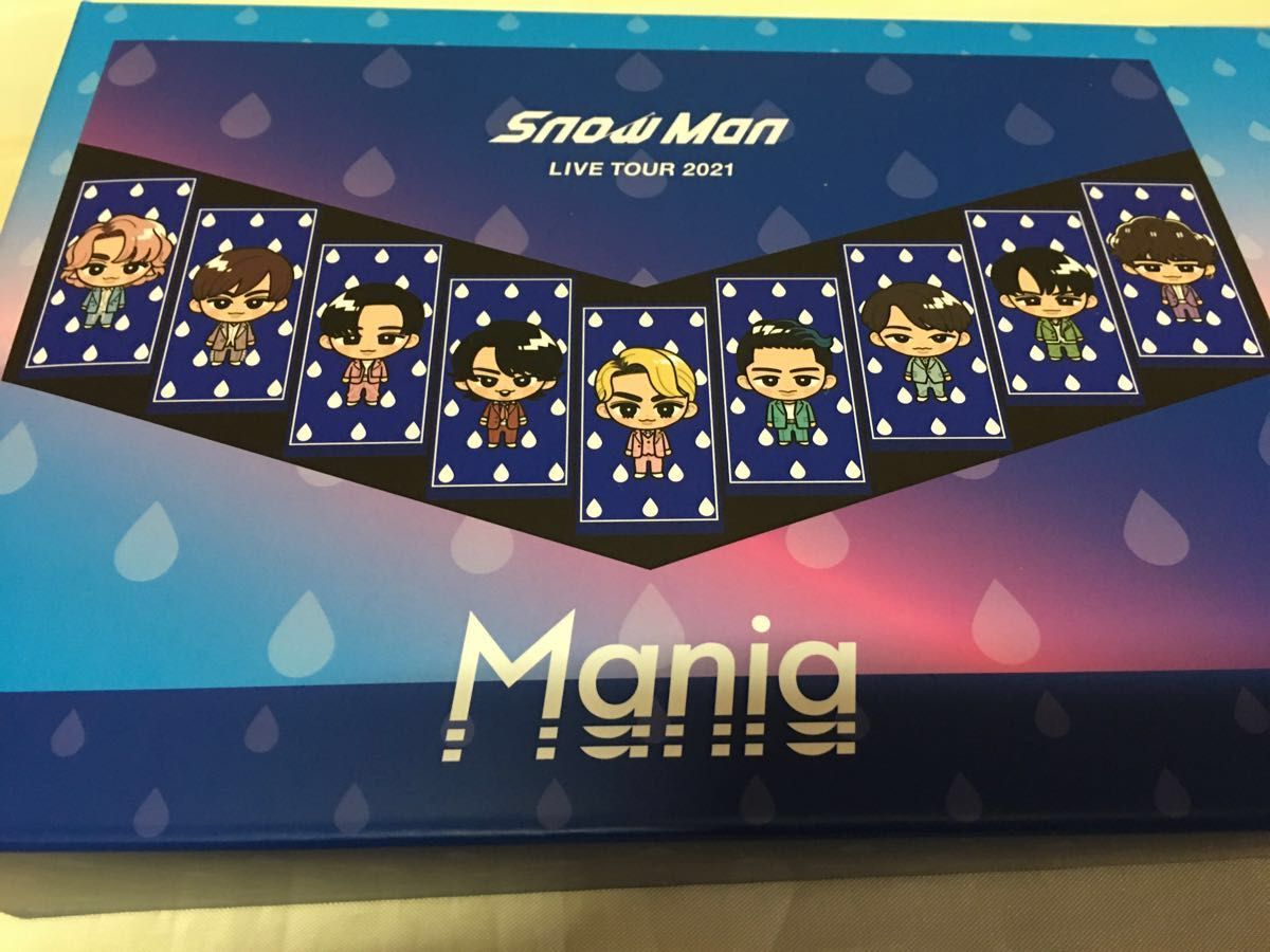 SnowMan LIVE TOUR 2021 Mania 初回盤 DVD 写真 オフショッ 美品