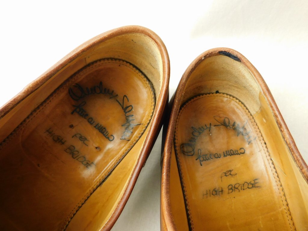SANTONI サントーニ ノルベ製法 革靴 レザーシューズ ホールカット 71/2F