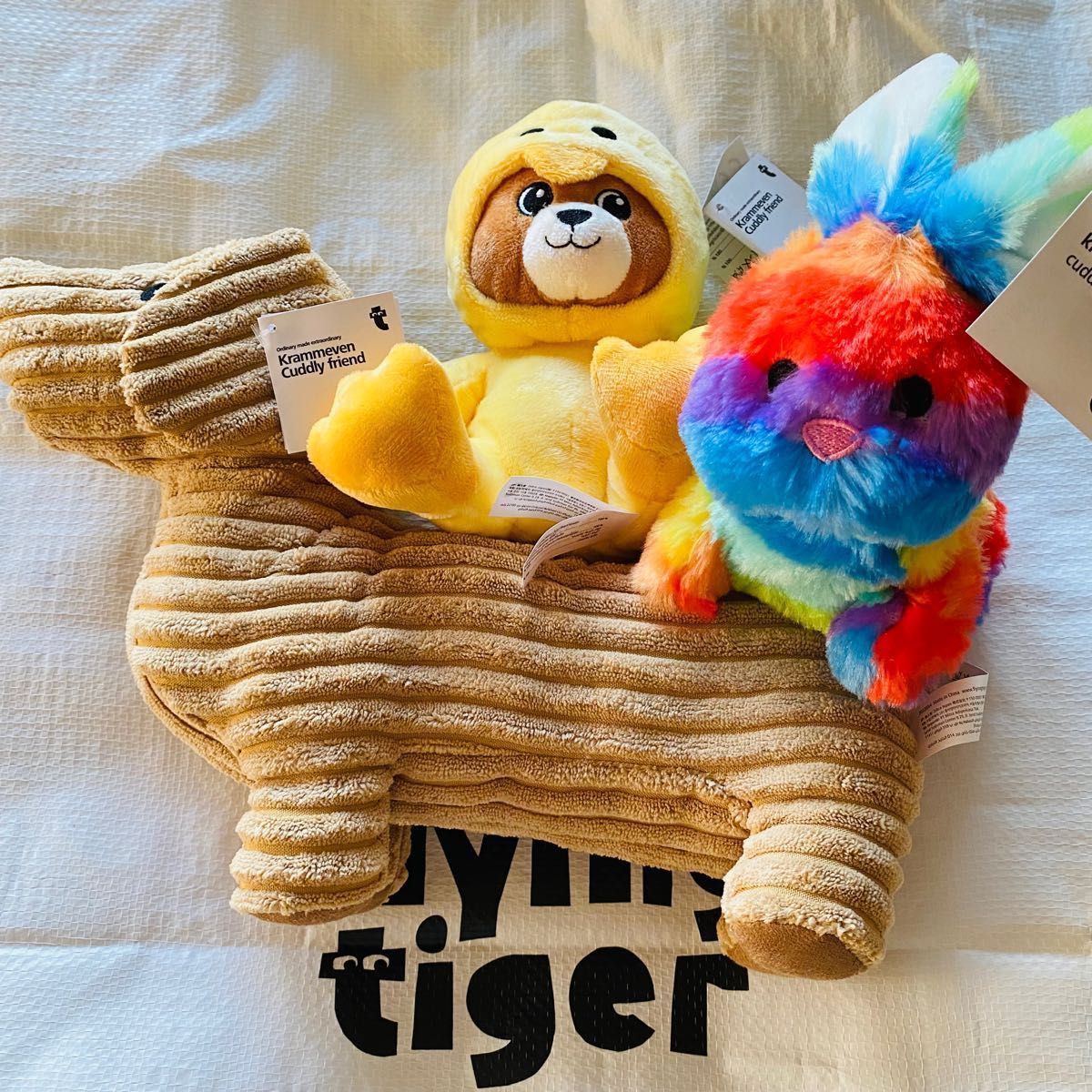 ひよこ/くま うさぎ いぬ FlyingTiger ぬいぐるみ INI 木村柾哉