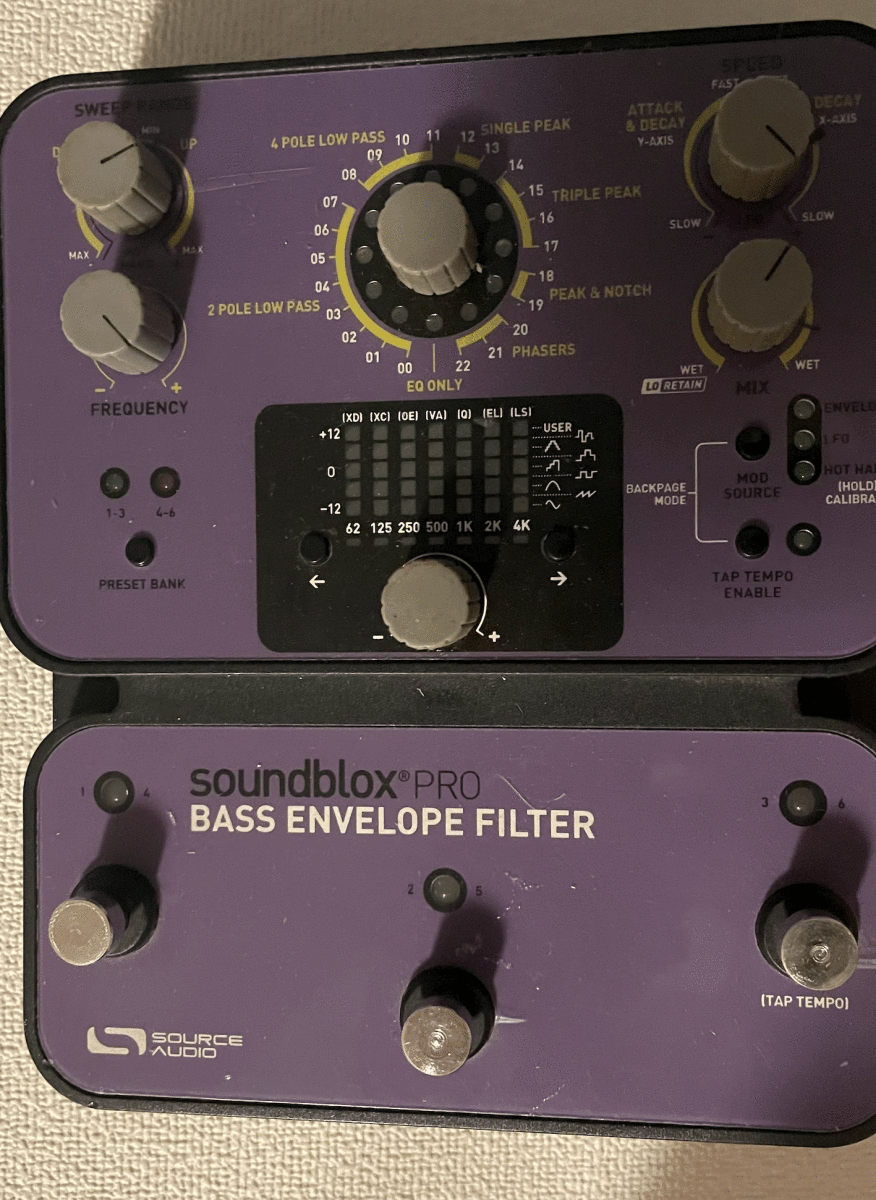 Source Audio Soundblox Pro Bass Envelope Filter SA143 ベース