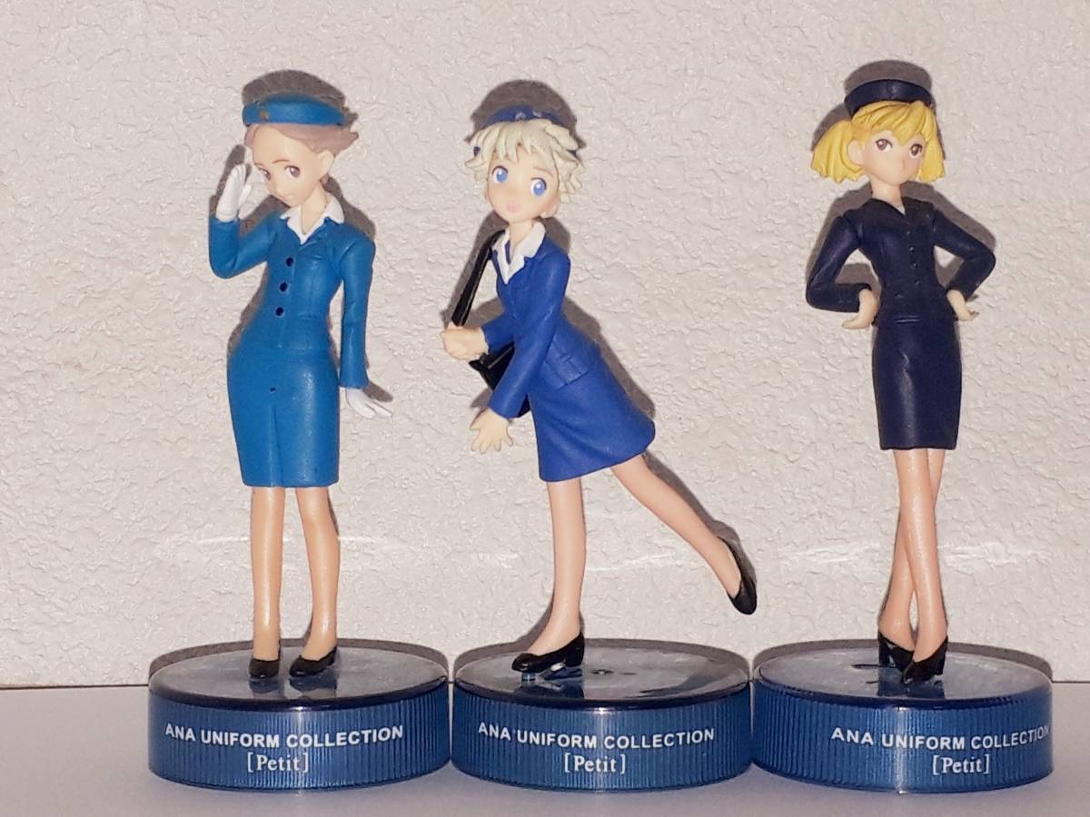 海洋堂　ANA　ユニフォームコレクション　（フルコンプ）　UNIFORM COLLECTION BOSS　フィギュア　9種セット　〈超レア希少〉　_画像5