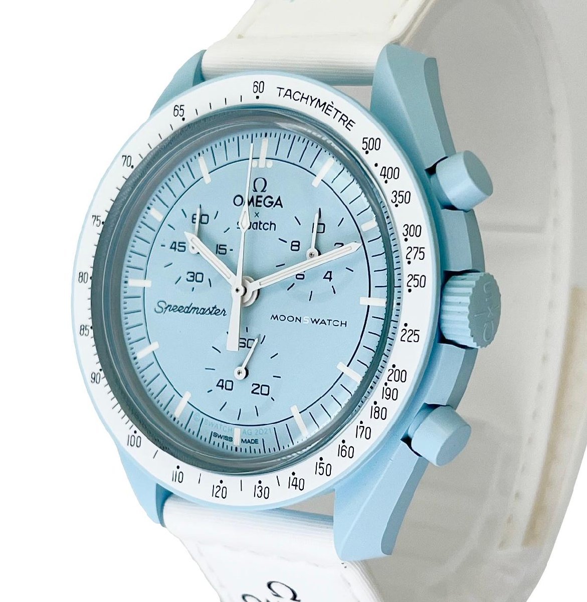 希少 黒入荷! OMEGA オメガ×スウォッチ × 腕時計 レディース メンズ
