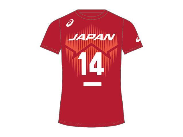 ◇asics◇バレーボール龍神NIPPON 石川祐希選手 応援Tシャツ2023(半袖T