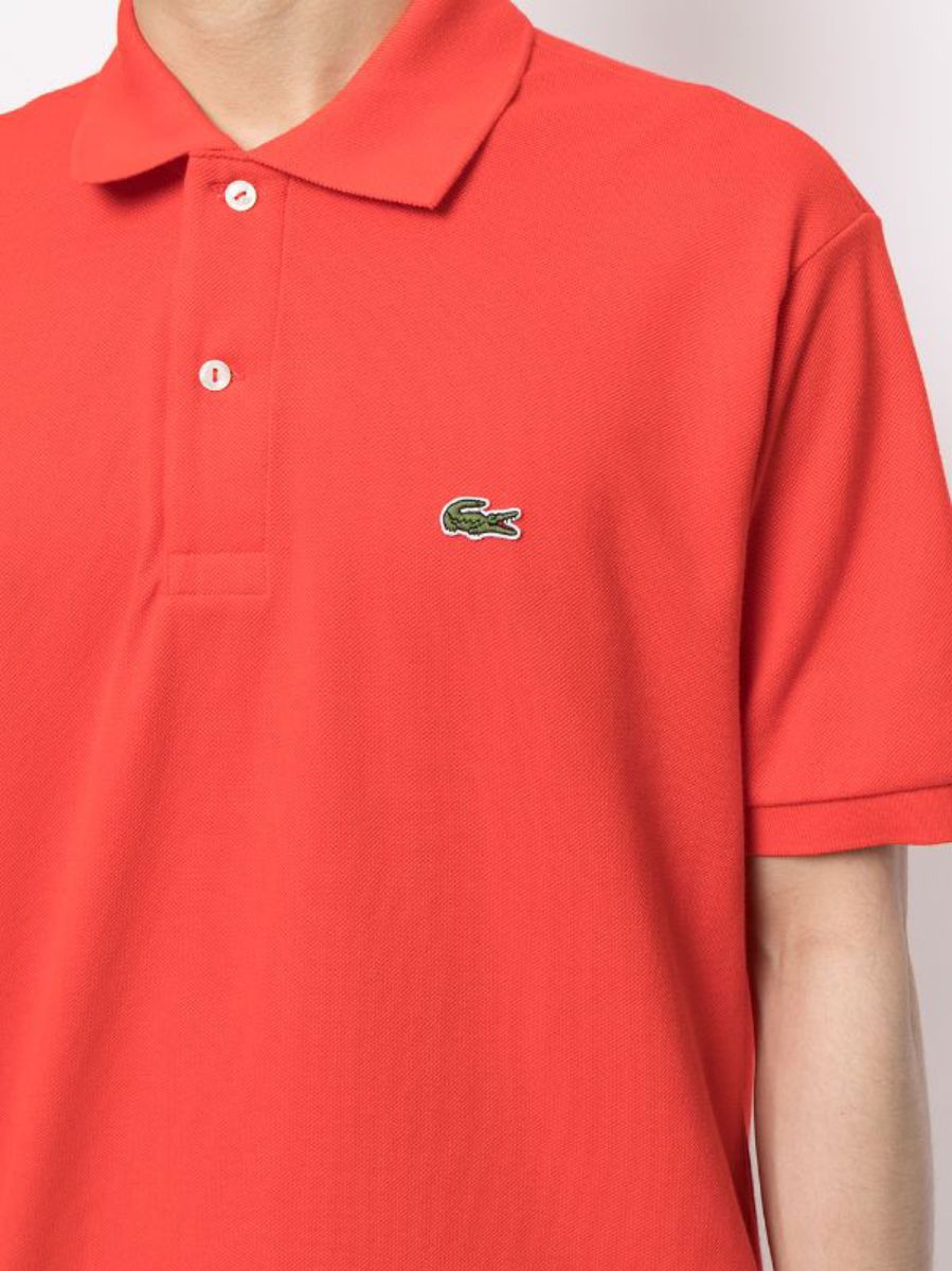 新品Lacoste ラコステクラシックフィット半袖 アメリカ L サイズ オリジナル。日本未発売 ゴルフウエアポロシャツタグアリ