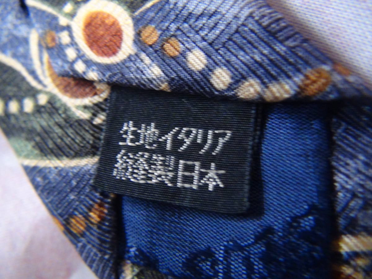EMILIO ROSSIのネクタイ　イタリアの生地　縫製日本_画像3