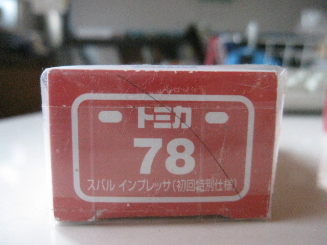 トミカ　78(初回限定） インプレッサ　2017年　新品未開封_画像2