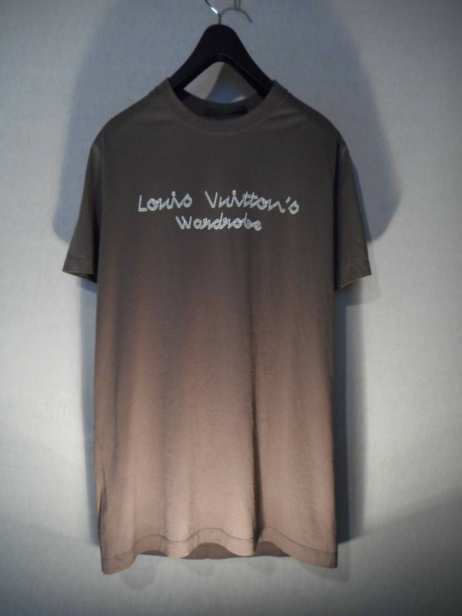 満点の 美品☆『ルイヴィトン』【LV:WARDROBE装飾】デザイナーズT