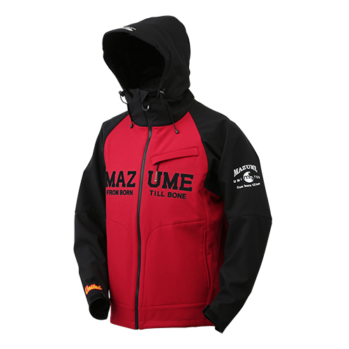 mazume MZFW-728 ウィンドカットジャケットWトーン ブラック/レッド L_画像1