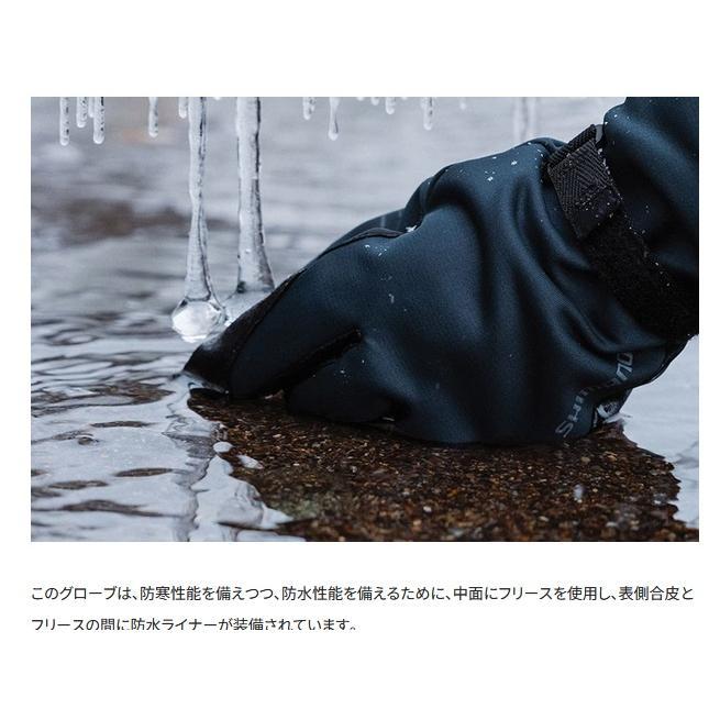  Shimano GL-087W водонепроницаемый перчатка extra hot черный M