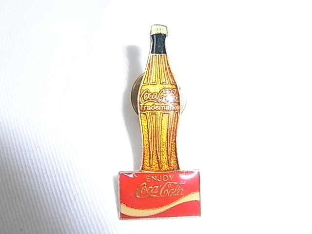 長期保管品新品未使用 コカ・コーラ ピンバッチ アメリカン雑貨 Coca Cola Pins 3個セット / ＃2_画像3