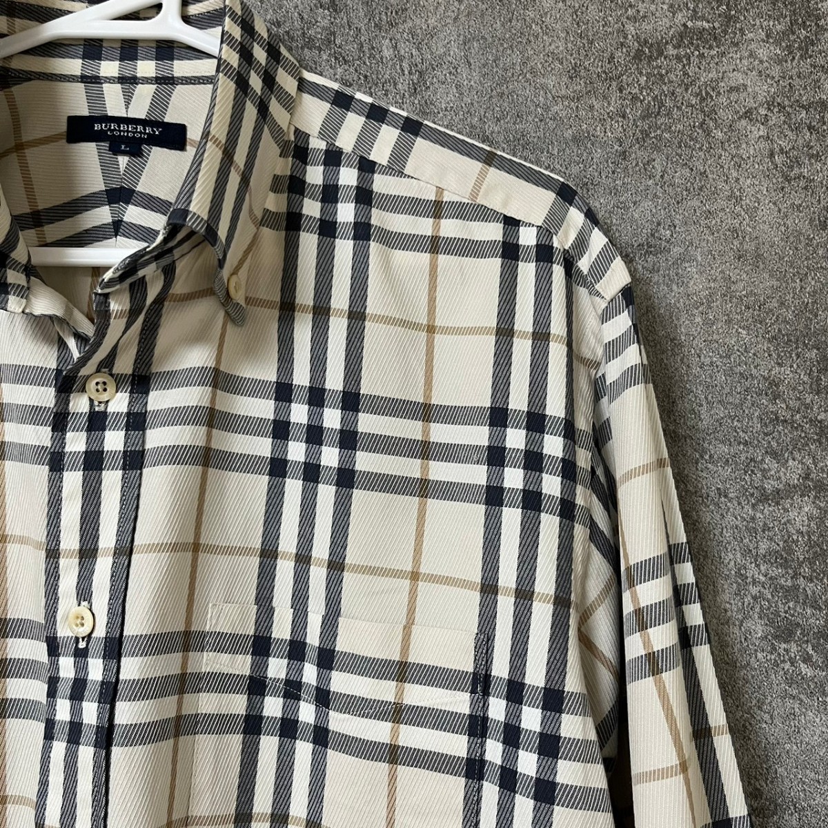 最終値下げ 秋 冬物 BURBERRY LONDON バーバリーロンドン 長袖シャツ