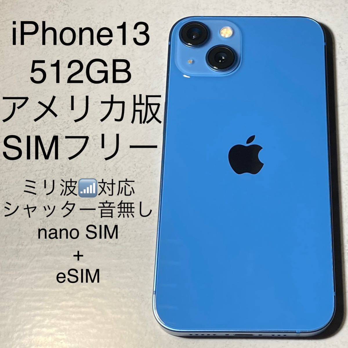 2022人気の 512GB 13 iPhone Apple 海外版 本体 中古 画面新品交換済み