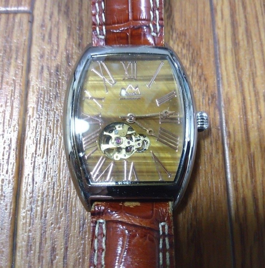 SAAD サード 腕時計 時計 自動巻き オートマチック レザーベルト