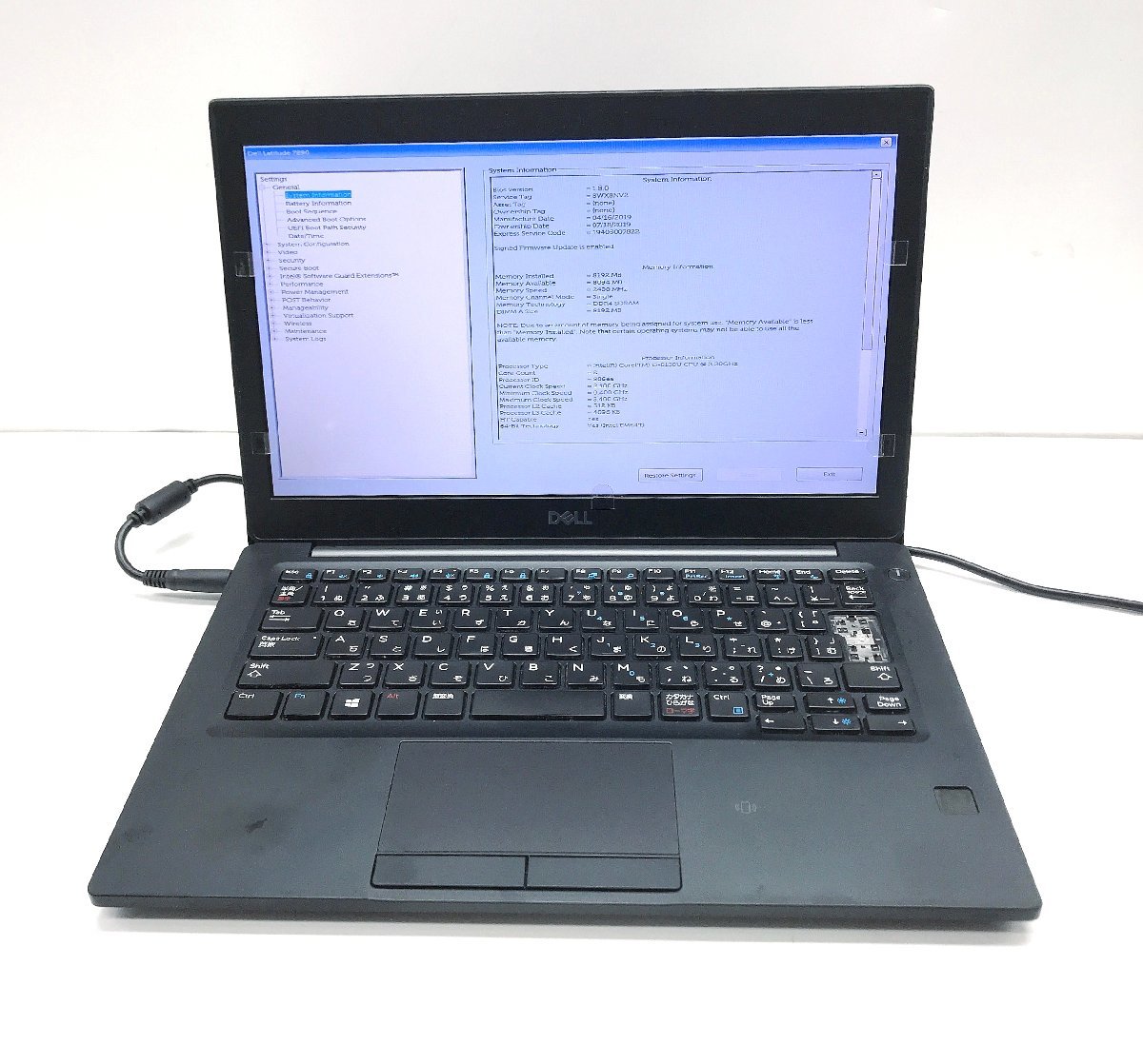 NT: ☆第8世代☆DELL Latitude7290 Corei3-8130U 2.20GHz /8GB/SSD