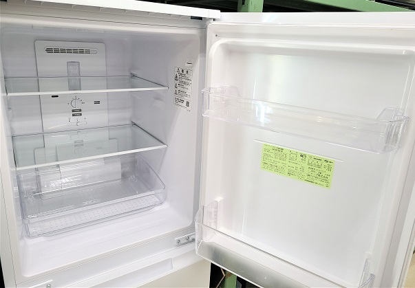 激安直営店 冷蔵94L SJ-D15G-W つけかえドッチもドア 2ドア 冷蔵庫