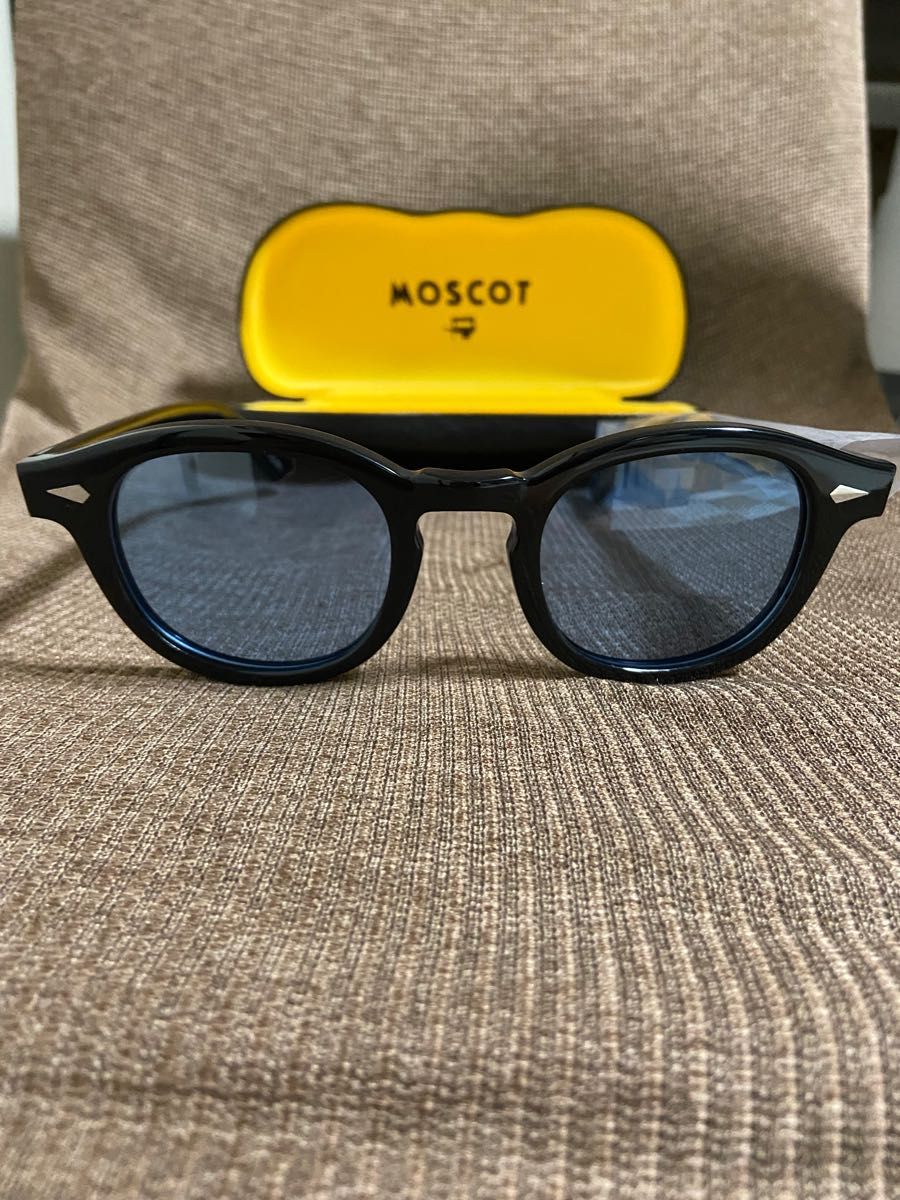 MOSCOT LEMTOSH レムトッシュ モスコット 46 サングラスレンズ青