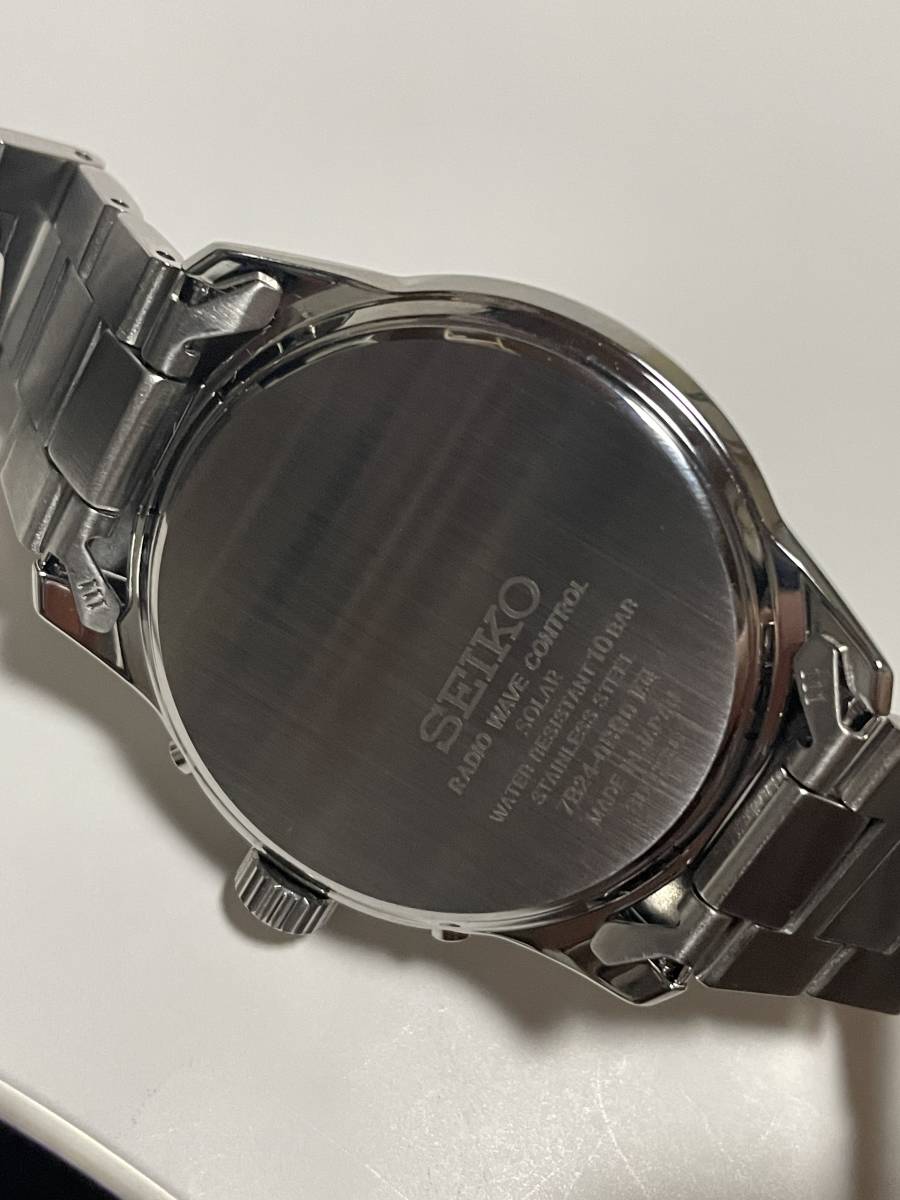 未使用・SEIKO／SBTM255・7B24‐0AR0／ソーラー電波／メンズ・クォーツ_画像3