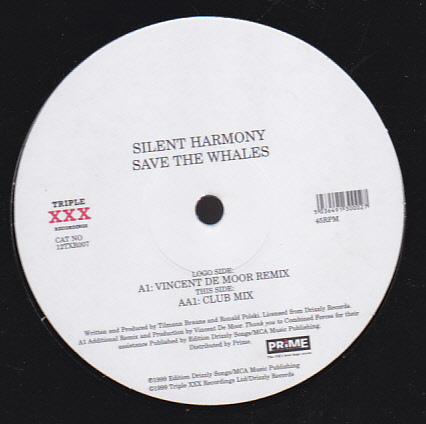 ⑮12) SILENT HARMONY / SAVE THE WHALES