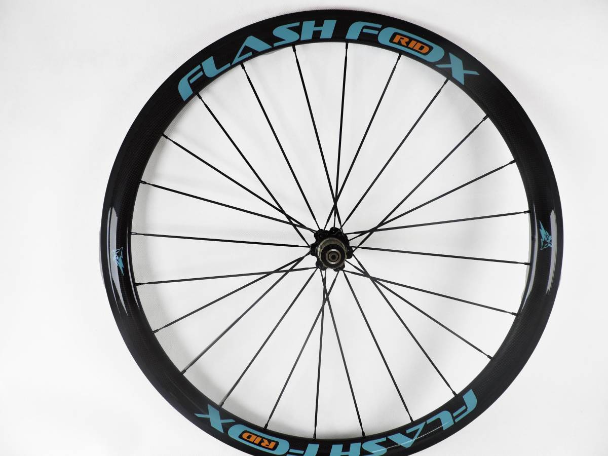 FLASH FOXホイールセット クリンチャー フルカーボン 高38mm 700C カーボンホイールセット ロードバイク 自転車ホイール 新品の画像7