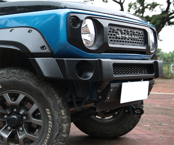  Suzuki Jimny Sierra JB74 Heisei era 30 year 7 month ~ present front bumper show toe bumper half bumper skid plate under guard 