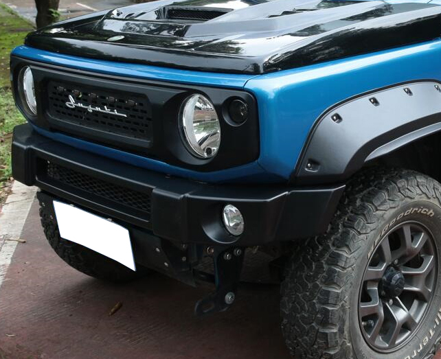  Suzuki Jimny Sierra JB74 Heisei era 30 year 7 month ~ present front bumper show toe bumper half bumper skid plate under guard 