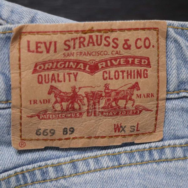 Levi's リーバイス 通年 USED加工★ ストレッチ タイト ミニ スカート Sz.XS　レディース　E3B00606_8#R_画像6