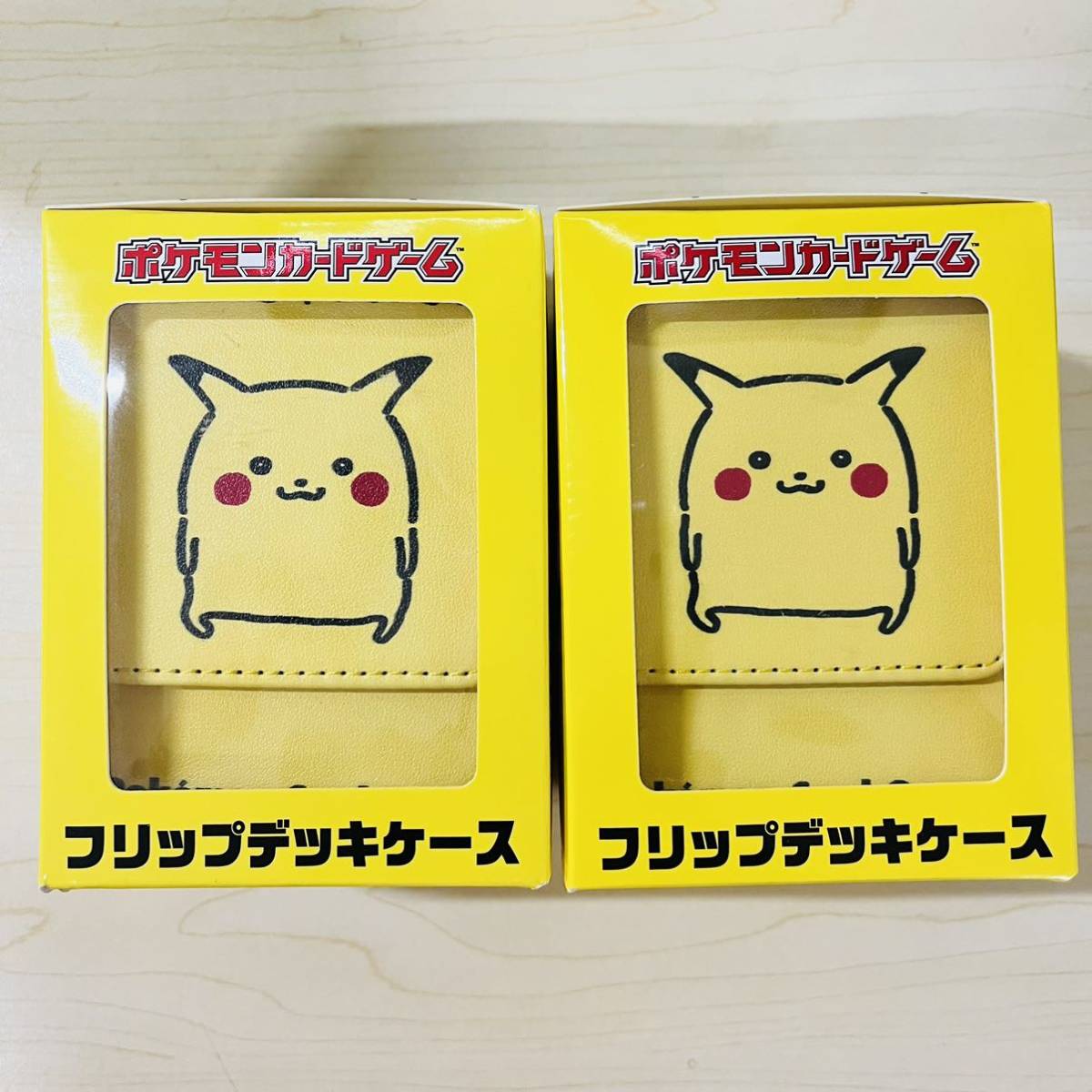 数量限定価格!! 2個セット ピカチュウ フリップデッキケース 24じかん