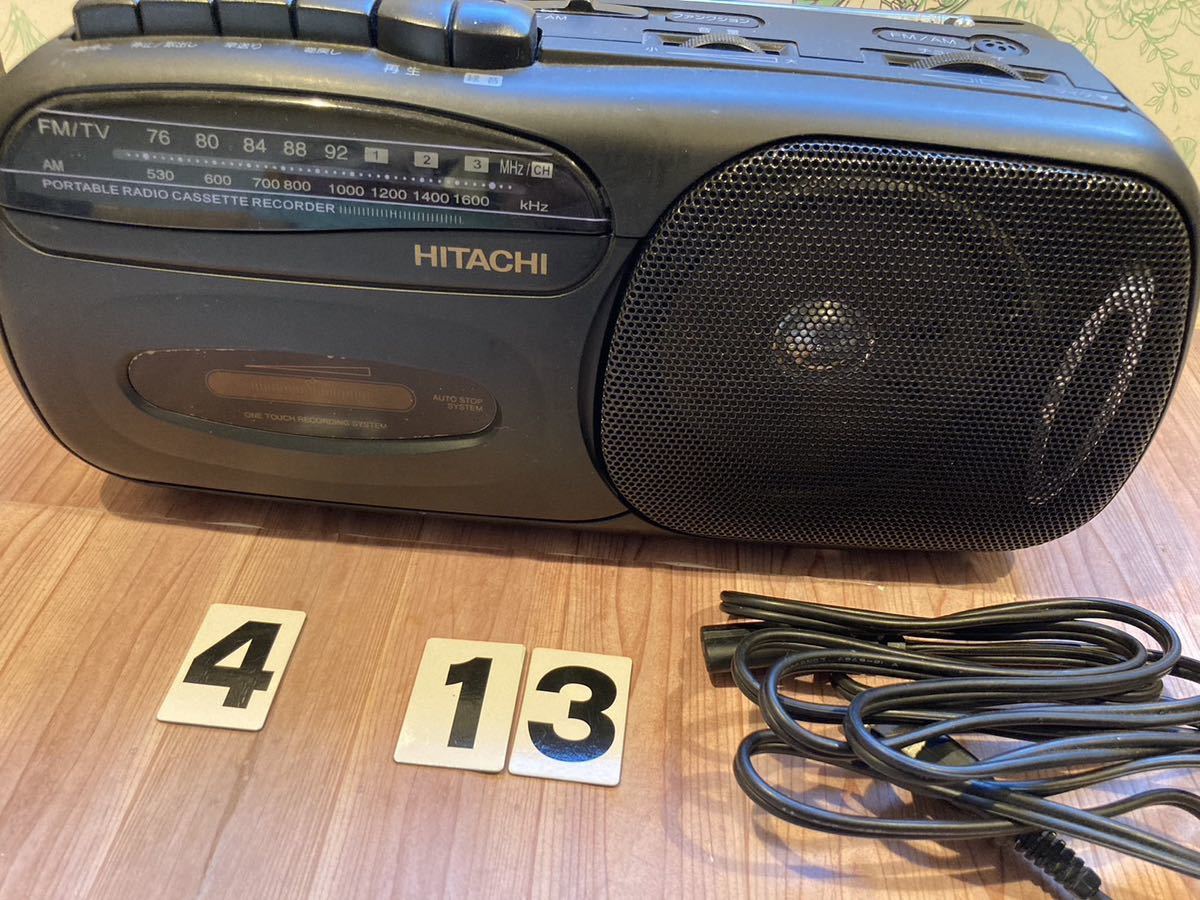 HITACHI radio-cassette 