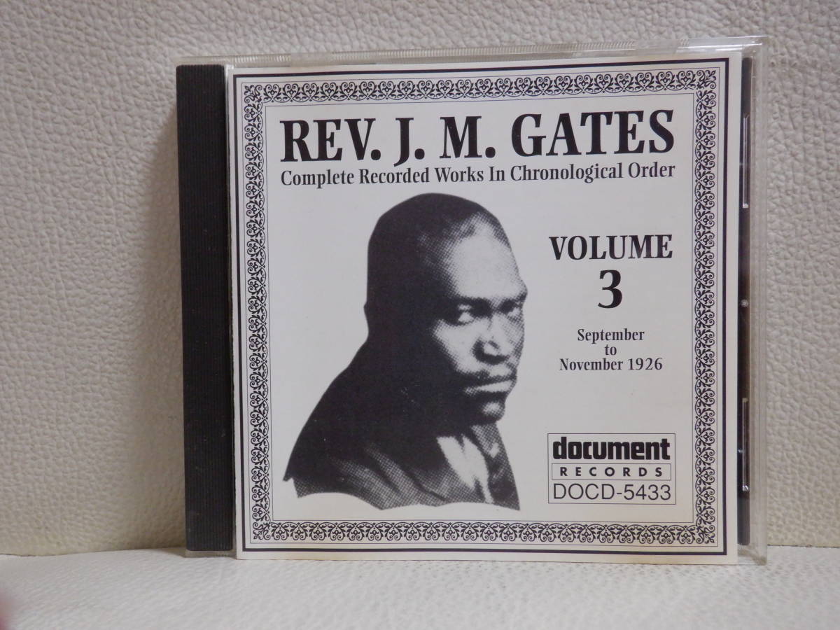 [CD] REV. J. M. GATES / VOL.3_画像1