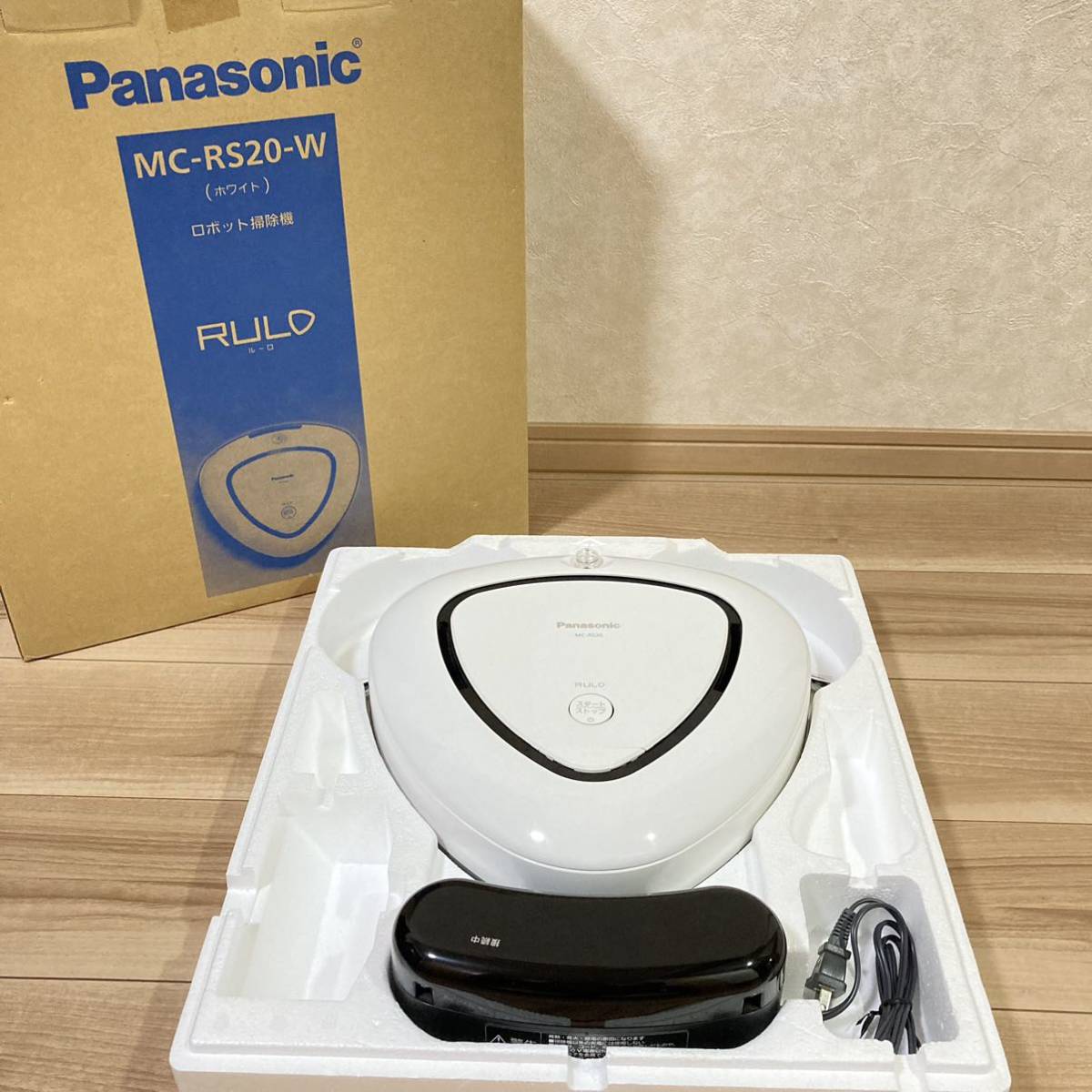 予約販売品 Panasonic MC-RS20-W ロボット掃除機 ロボット掃除機 生活家電