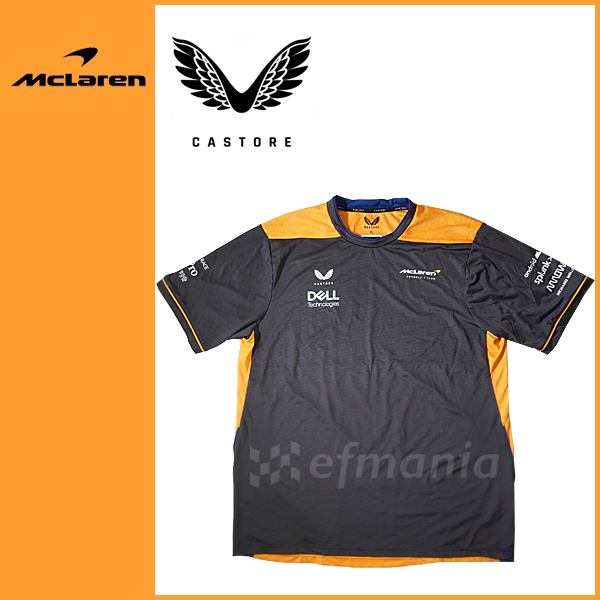 【非売品】2022 マクラーレン F1チーム支給品 セットアップTシャツ CASTORE ★ランド・ノリス 日本GP_画像1