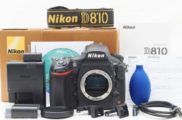 新作モデル Nikon ☆美品☆ ニコン ♯23082702 付属品 ボディ元箱 D810