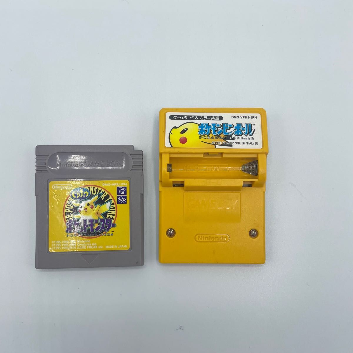 ポケットモンスター ピカチュウ ポケモンピンボール ゲームボーイ ソフト2本セット