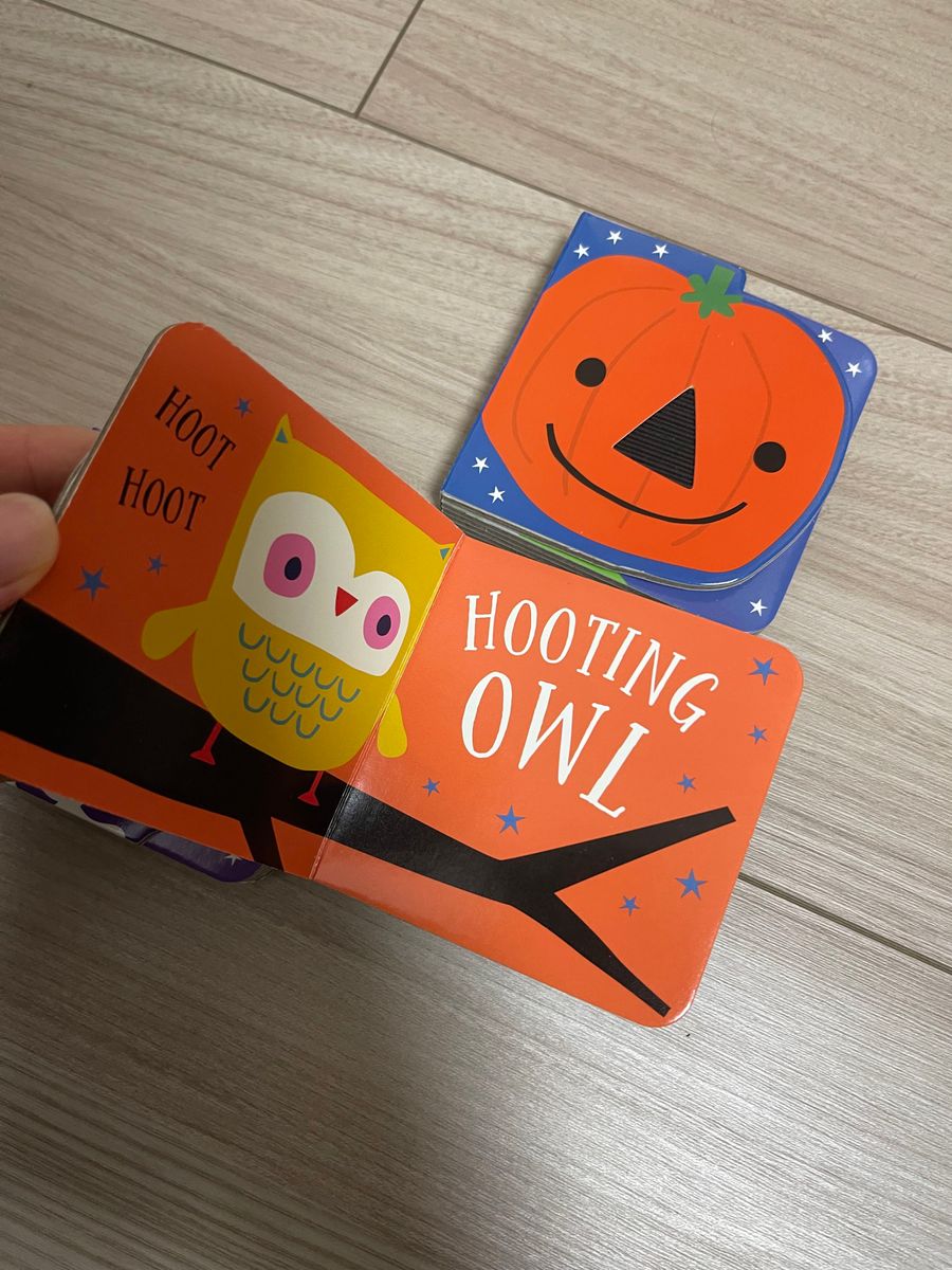 英語絵本　ミニブック3冊セット　ハロウィン Halloween word 