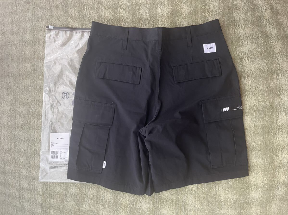 WTAPS MILS SHORTS / NYCO RIPSTOP Black size L 新品未使用