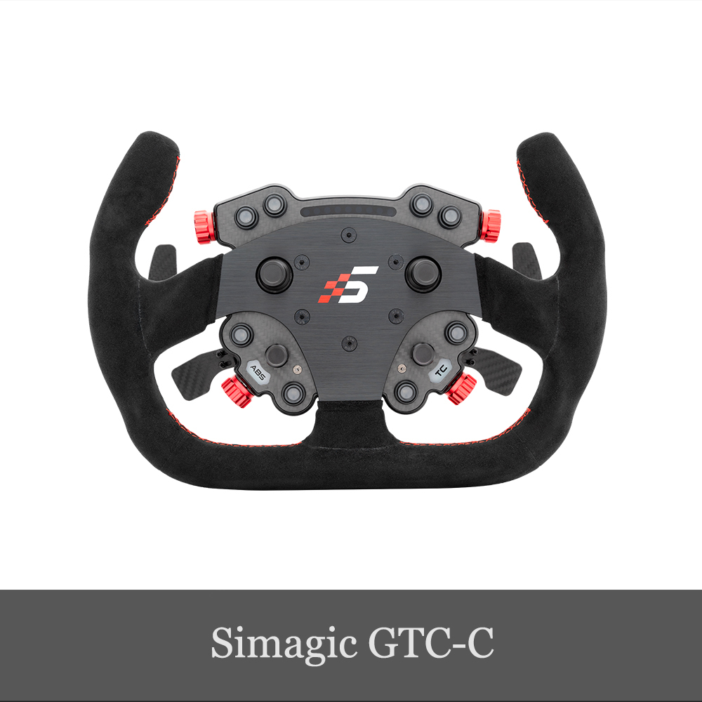 Simagic GTC-C GT CUP ステアリング 4パドル（シフターパドル+クラッチパドル） 国内正規品