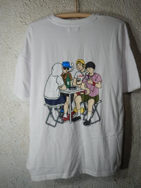 to6890　Quash　クアッシュ　半袖　tシャツ　Have a nice day　人気　ビッグシルエット　ストリート　送料格安_画像6