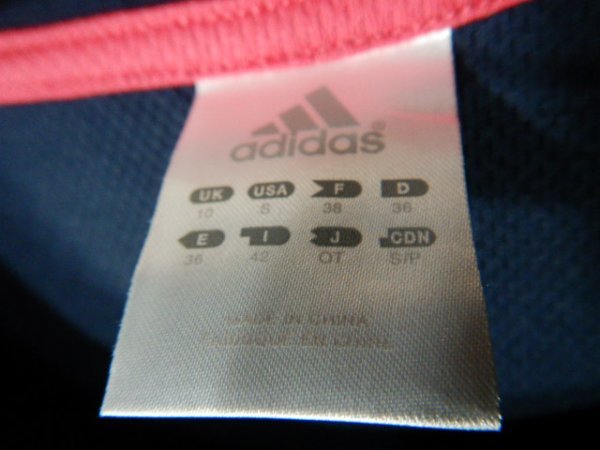 to6891　adidas　climalite　アディダス　クライマライト　半袖　tシャツ　人気　送料格安_画像4