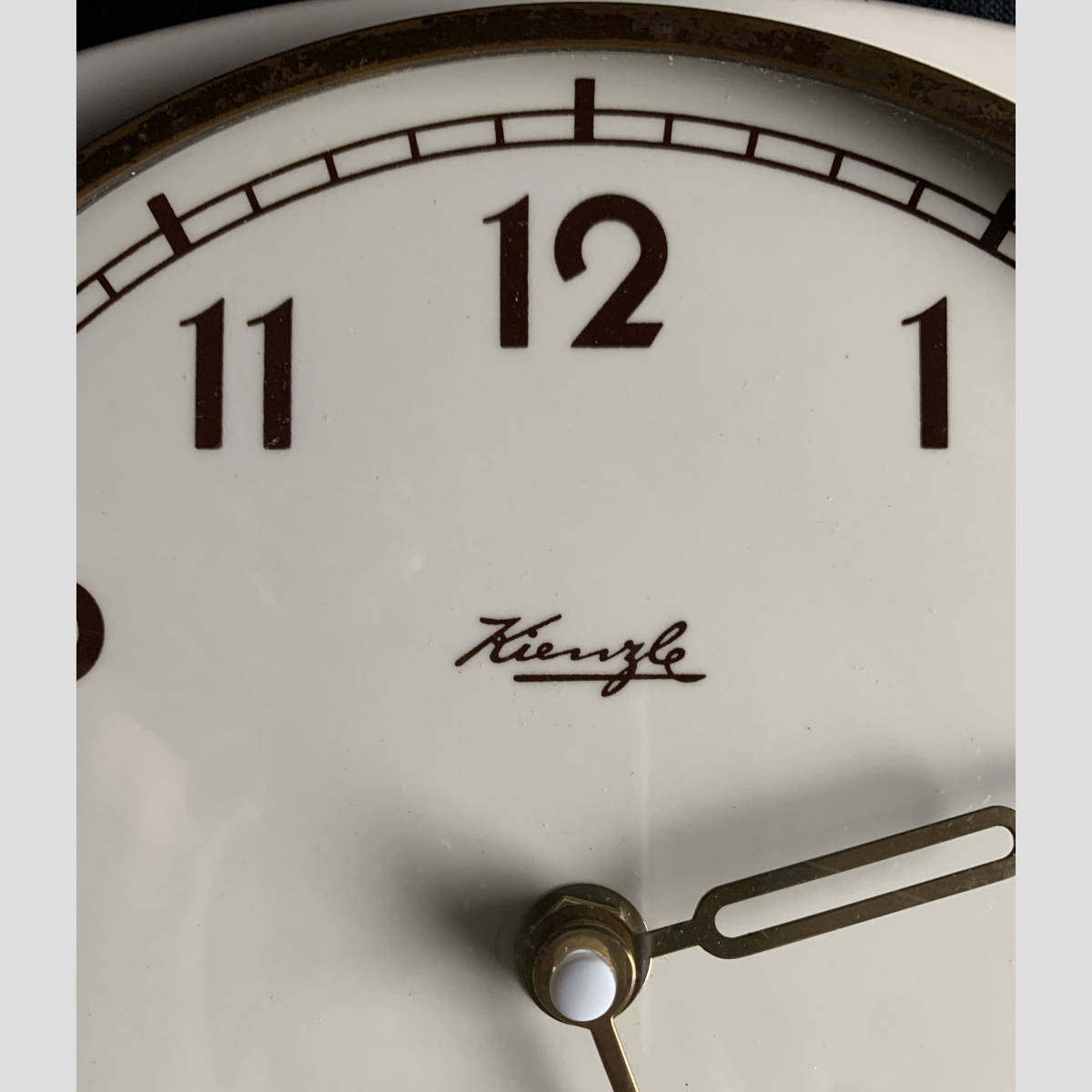 ドイツ 1940-60s Kienzle キンツレ 陶器 時計 壁掛け ウォール ドイツ 1940-60s Kienzle キンツレ 陶器 時計 壁掛け ウォール