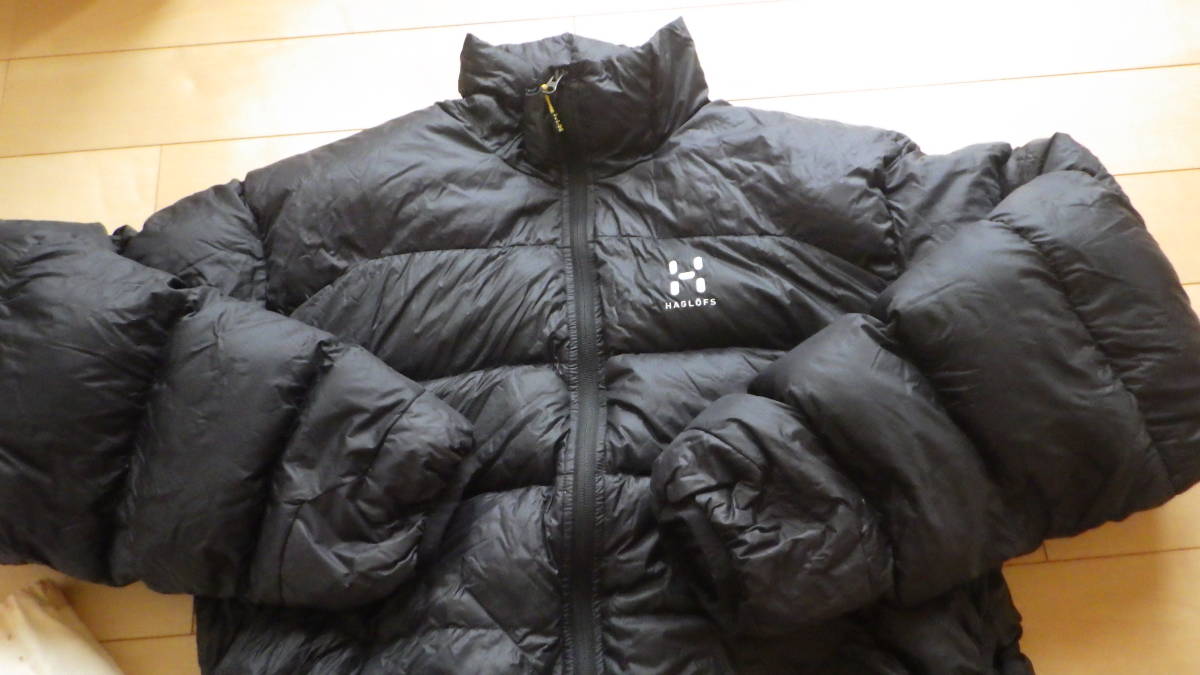 HAGLOFS ホグロフス LIM DOWN JACKET メンズ L 美品_画像2