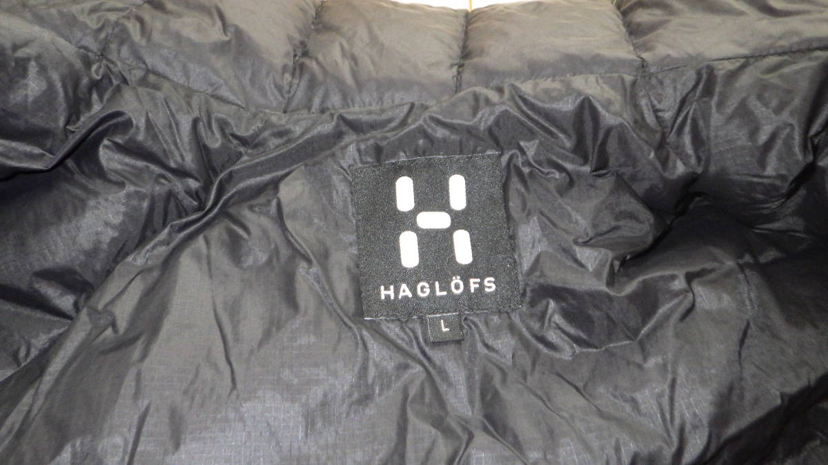 HAGLOFS ホグロフス LIM DOWN JACKET メンズ L 美品_画像6