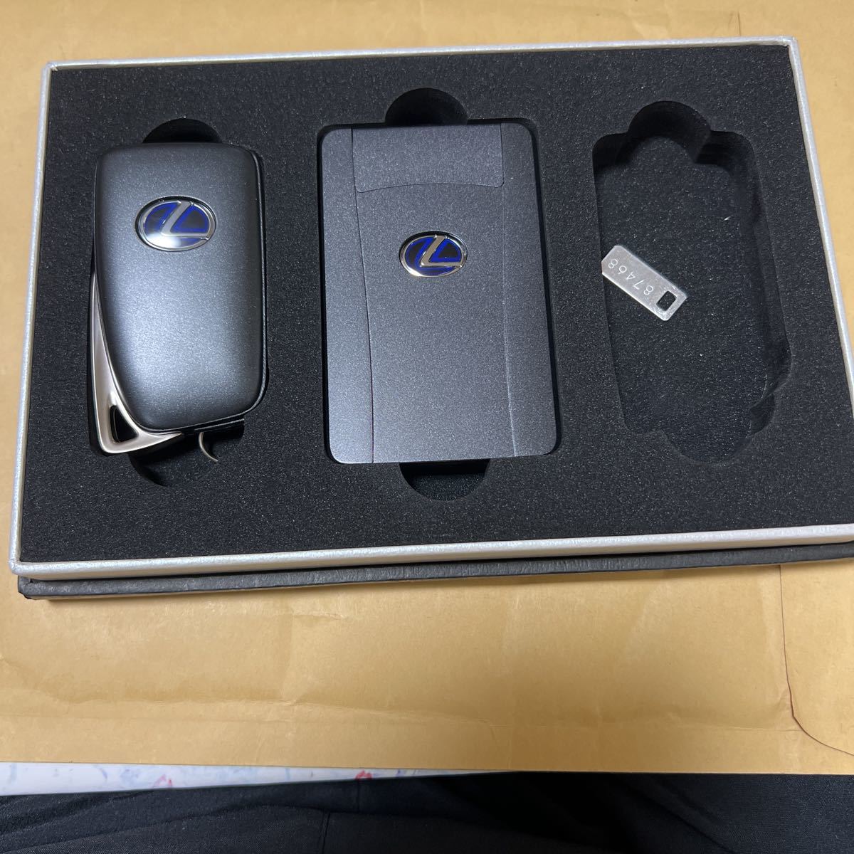 未使用保管品☆送料無料☆☆レクサス RX450hスマートキー カードキーセット基盤番号 231451-0010 001-A04529 RX200t 等々 10