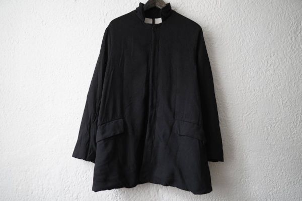 QUASIMODO JACKET ポリ縮絨ステンカラーコート / garment reproduction of workers(ガーメントリプロダクションオブワーカーズ)_画像1