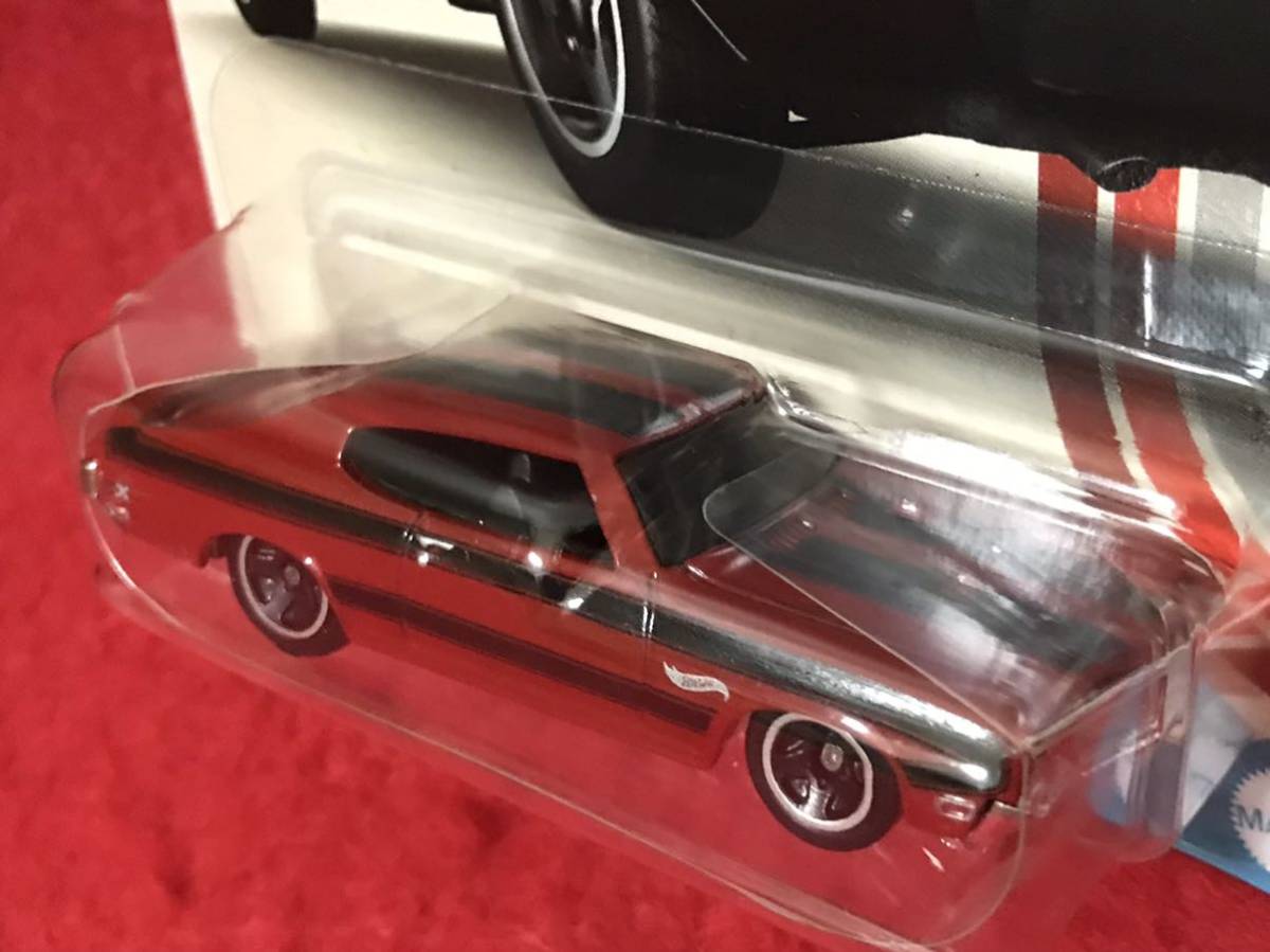 即決 ホットウィール 1970 BUICK GSX 赤 HotWheels ビュイック GSX アメリカンスチール アメリカン スチール トイザらス 未開封_画像3