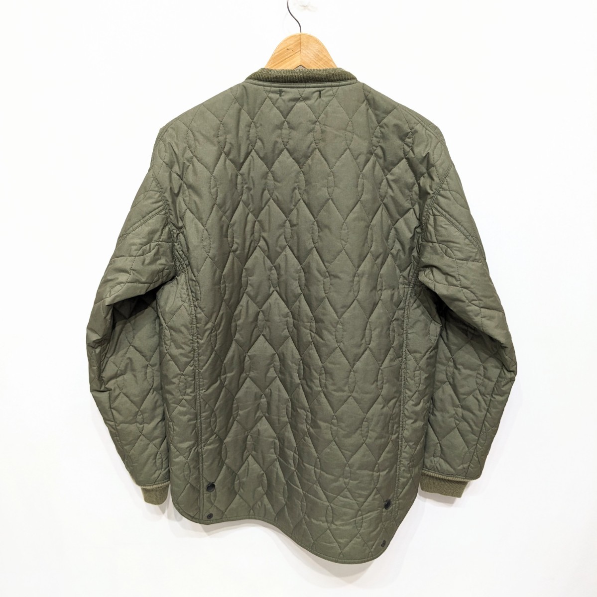 OLD JOE & CO. オールドジョー キルティング ライナー ジャケット ミリタリー 192OJ-SJ02 QUILTED HUNTING LINER SHIRTS サイズ15.5 M位_画像2