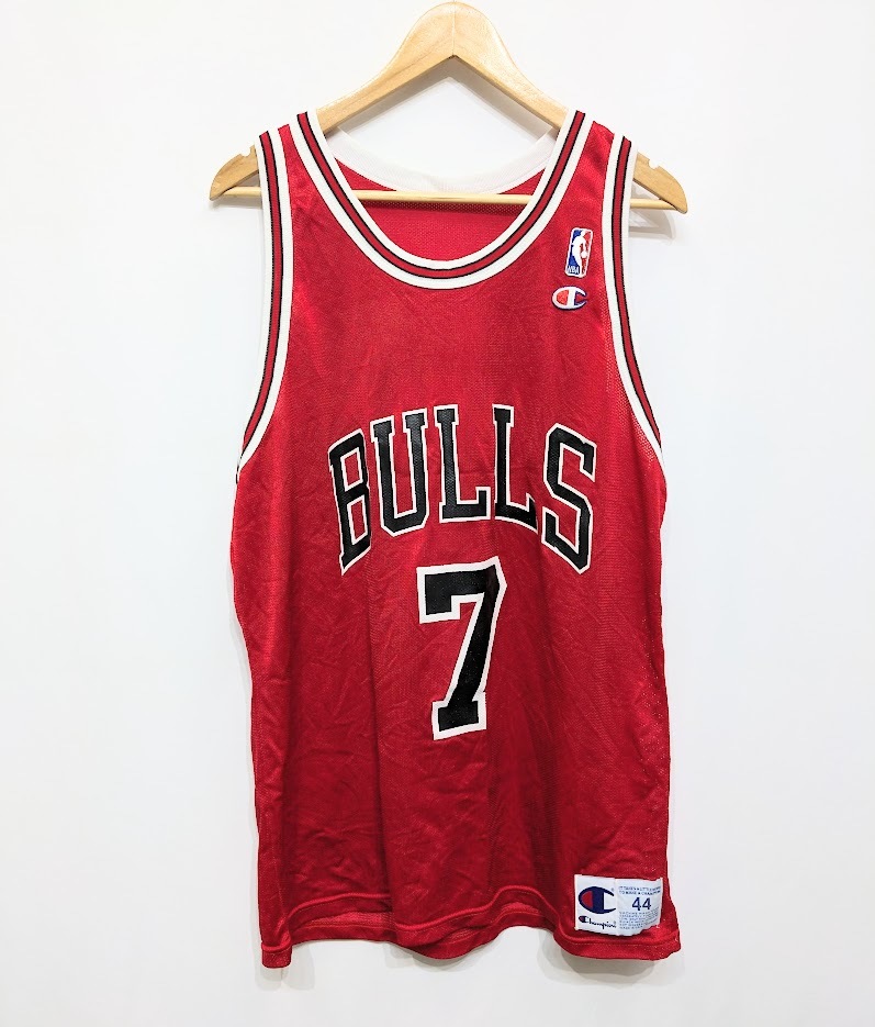 90s NBA Champion チャンピオン CHICAGO BULLS Toni Kukoc ブルズ