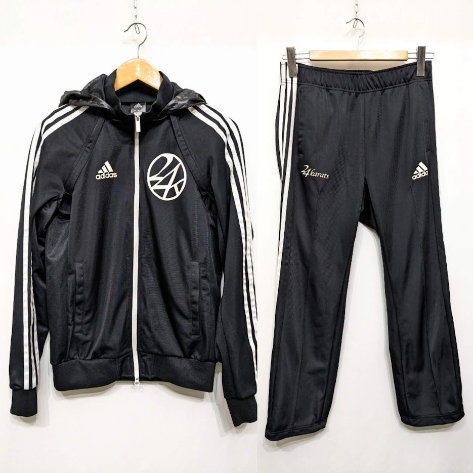 新入荷 ジャージ 24karats × adidas セットアップ フード M32821 袖