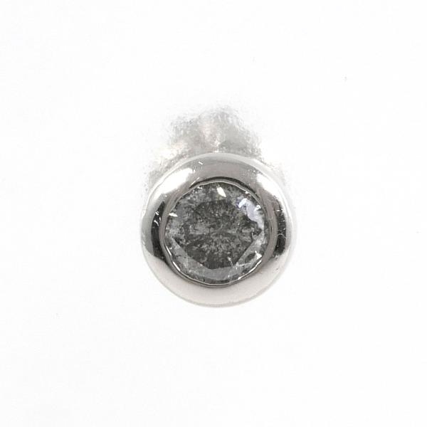 激安通販の 約0.1ct ダイヤ ピアス（片耳） PT900 総重量約0.6g 送料