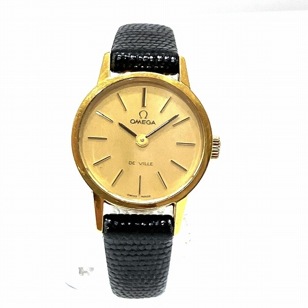 あす楽対応】 デビル オメガ 手巻き レディース☆0338 腕時計 時計