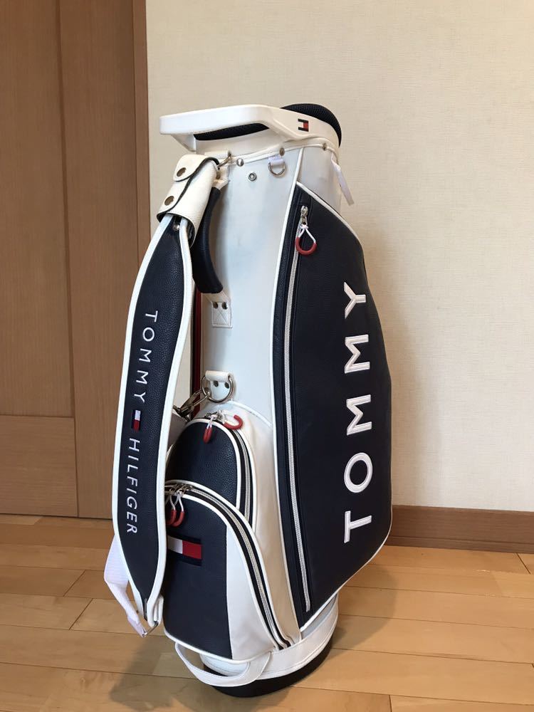 Tommy Hilfiger Golf Contrast stand type caddy bag : Real Yahoo auction  salling